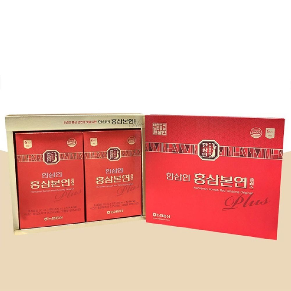 [NH Red Ginseng Hansamin] Red ginseng original 50ml x 16 bags -nutritious 6-year-old red ginseng- Made in Korea